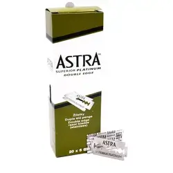 Astra Platinum Razor Blades Pack of 100 Blades