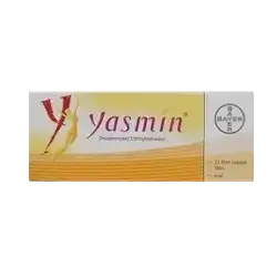 Yasmin ( Drospirenone 3mg + Ethinylestradiol 0.03mg) 21 Film Coated Tablets _ BAYER