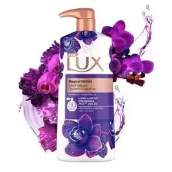 LUX Opulent Fragrance Body Wash, NEW Magical Orchid, 30H Long-Lasting Scent, with Everscent Essential Oil, 700ml