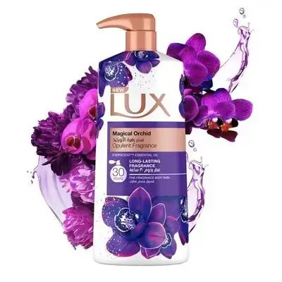 LUX Opulent Fragrance Body Wash, NEW Magical Orchid, 30H Long-Lasting Scent, with Everscent Essential Oil, 700ml