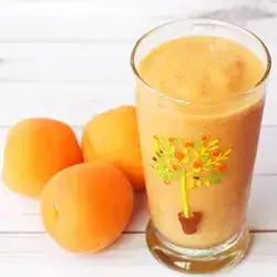 Apricots milkshake
