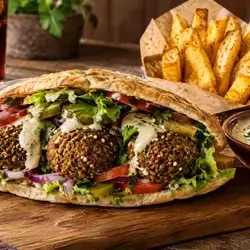 Mix Falafel Sandwich