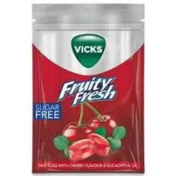 Vicks Fruity Fresh CHERRY Sugar Free