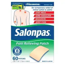 Salonpas 8 hour pain relieving patch