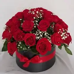 Red Flower Box