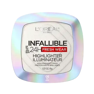 INFALLIBLE Fresh Wear 24H Highlighter Illuminator 05 ICY GOLD 9g _ L'OREAL PARIS