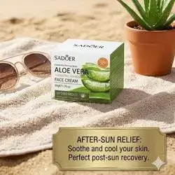 Sadoer Aloe Vera Hydrating Refreshing Face Cream (50g)