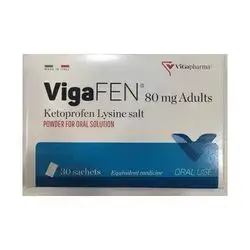 VigaFen 80mg Ketoprofen Lysine Salt 30 sachets