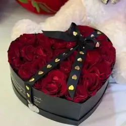 Red Flower Box