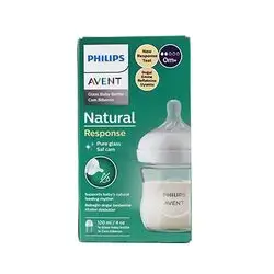 Avent Glass Baby Bottle Natural 120ml_PHILIPS