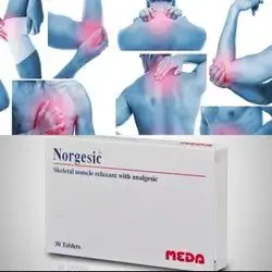 Norgesic skeletal muscle relaxant with analgesic 30 tablet (MEDA)