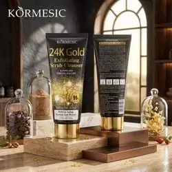 KORMESIC 24K Gold Exfoliating Scrub Cleanser