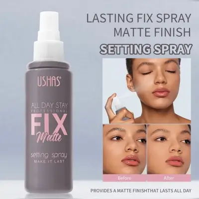 FIX MATTE MAKEUP SETTING SPRAY - USHAS