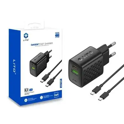 LITO LC19T 30W Fast Charger (C to C)