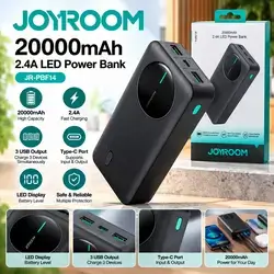 Joyroom 20000mAh 2.4A LED Power Bank JR-PBF14