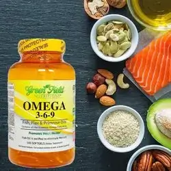 green field Nutritions - Fish Oil Omega 3-6-9 - 100 softgels