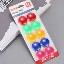 Whiteboard Magnetic Nail Office Color Magnet Magnetic Particle Round Magnet