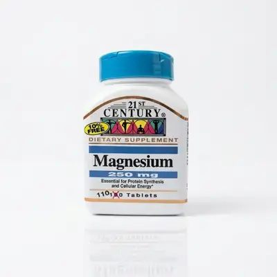 21st CENTURY Magnesium (250 mg - 110 Tablets)