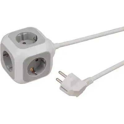 Alea Power Socket Cube 4 Way 1.4M