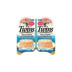 Twins tuna and chicken with scallop recipe 35g