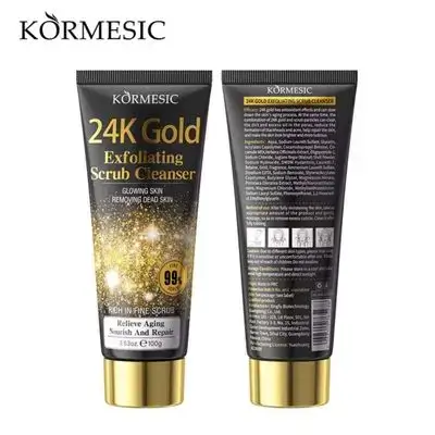 KORMESIC 24K Gold Exfoliating Scrub Cleanser