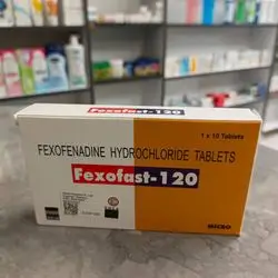Fexofast - 120 fexofenadine 120mg 10tablet