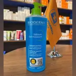bioderma sebium gel moussant 500ml purifying cleansing foaming gel for combination / oily skin