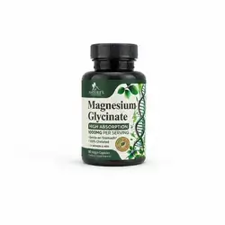 Magnesium glycinate high absorption 1000mg 60 veggie capsules