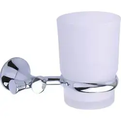 Art Chrome Toothbrush Holder