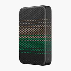 KAVOS 10000mAh Portable Power Bank (Green/Brown)