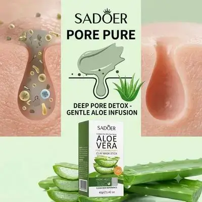 SADOER Aloe Vera Clay Mask Stick