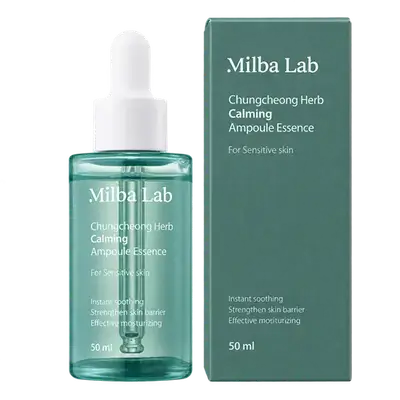 Chungcheong Herb Calming Ampoule Essence for Sensitive Skin 50ml _ Milba Lab