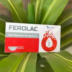 Ferolac oralsolution 40mg/5ml 10 spoons