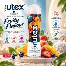 Nutex Fruity Flavour Lubricant Gel — Water-Based, 50 mL