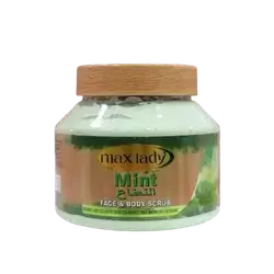 Mint Face & Body Scrub 300ml _ max lady