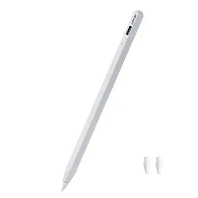 Joyroom JR-X15 Pro Active Stylus with 2 Spare Tips - White