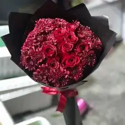 Bouqet flower rose dawde 25 flower