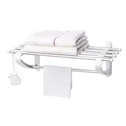 Primanova Towel Hanger Aluminium White