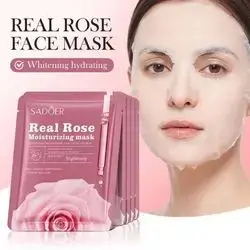 SADOER Real Rose Moisturizing Facial Mask