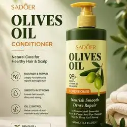 SADOER Olives Oil Nourish Smooth Dense Repair Conditioner (500ml)
