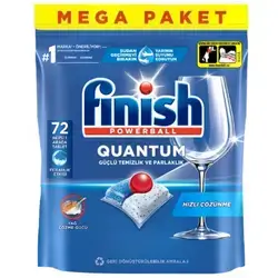 Finish Quantum All-in-One Dishwasher Tablets – 72 Tablet