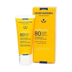 ISISPHARMA UVEBLOCK SPF80 invisible cream sunscreen