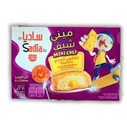 Sadia Chicken Nuggets With Cheese Mini Chef 270 gm