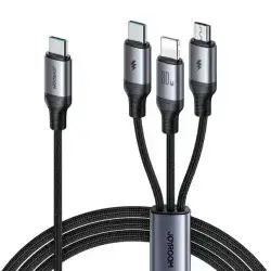 Joyroom Speedy Series 3-in-1 Fast Charging Cable (model SA21) Type-C+Lightning+Micro