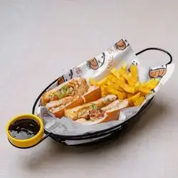 Double Chicken Burger