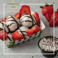 10 Pieces Strawberries Lokma