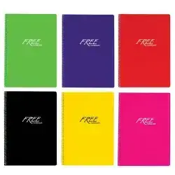 free notebook 80sh a5