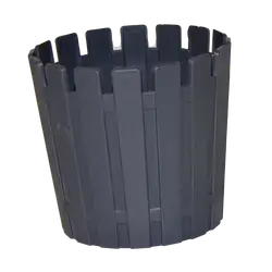 Akasya Flower Pot 14 Anthracite