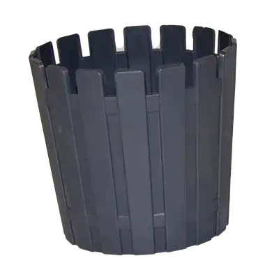 Akasya Flower Pot 14 Anthracite