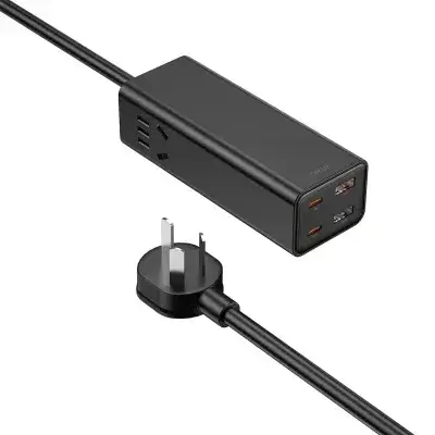 WiWU Wi-005 Desktop Power Strip with Gallium Nitride (GaN) Fast Charging Technology